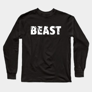 THE BEAST Special Monstrous Design Long Sleeve T-Shirt